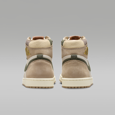 KKK⭐︎NIKE AirJordan 1 Retro High OG 12 Air Jordan 1 High OG 'Khaki' Women's Shoes. Nike RO